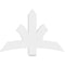 Ekena Millwork Davenport Architectural Grade PVC Gable Bracket, 48"W x 32"H x 2"D x 6"F, 16/12 Pitch GBP048X32X0206DAV00 - alternate 3